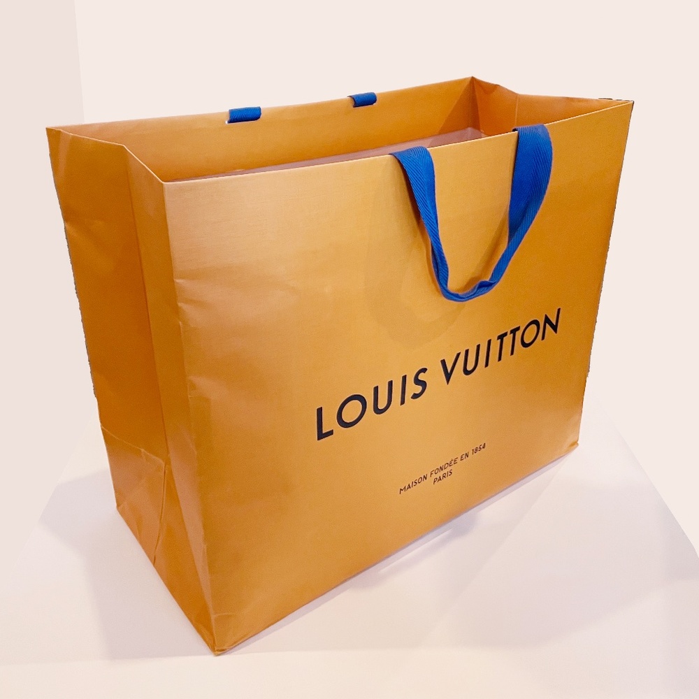 Louis Vuitton Extra Large Paper Shopping Bag (EMPTY)